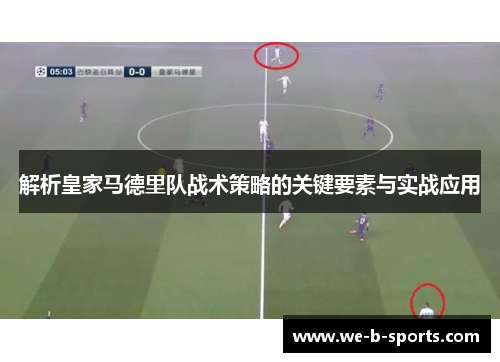 解析皇家马德里队战术策略的关键要素与实战应用 解析皇家马德里队战术策略的关键要素与实战应用
